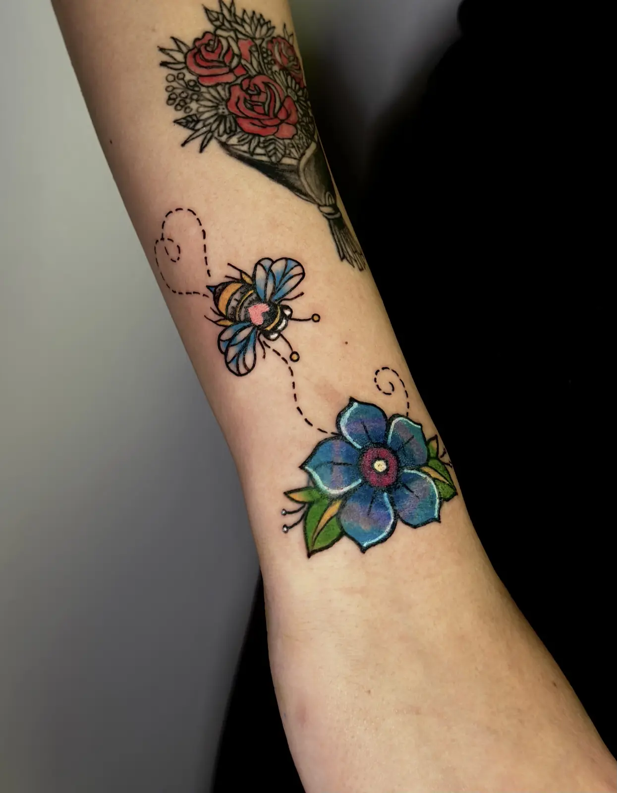 Fine Line tattoo work