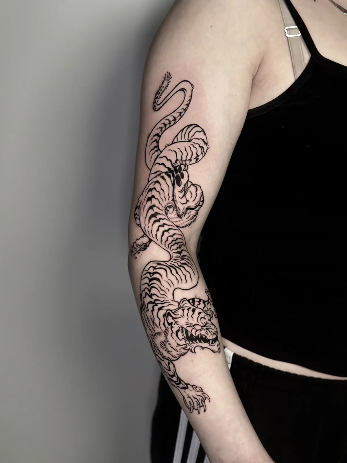 Özgün Dövme Çalışması — Blackwork